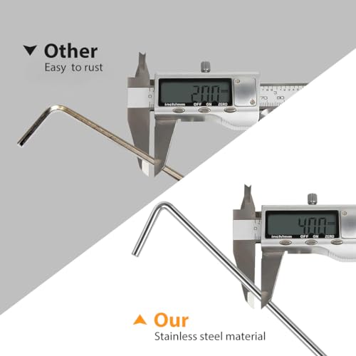 HASTHIP® 10 Pack Tent Stakes 6.7 Inches for Camping L-Shaped Ground Nail Heavy Duty Iron Galvanizing Accessories Fixed 2PCS HASTHIP® 10 Pack Tent Stakes 6.7 Inches for Camping L-Shaped Ground Nail Heavy Duty Iron Galvanizing Accessories Fixed 2PCS